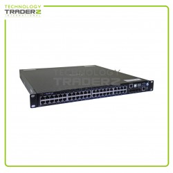 PXXFV Dell Force10 S55 S55T-AC 44-Port Gigabit Switch 759-00090-02 W/ 2x PWS