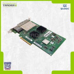 QLE2564 QLogic 4-Ports LC 8Gbps FC PCI E HBA PX4810402-01 W/ 4x FTLF8528P2BCV-QL