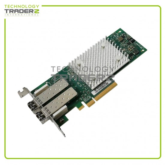 QLE2692-SR Qlogic 2-Ports 16Gb FC PCI-E HBA BK3210407-05 W/ 2x FTLF8529P3BCV-QL