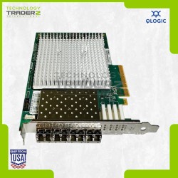 QLE2694-SR Qlogic 4-Port FC 16Gbps PCI E HBA BK3210408-01 W/ 4x Transceiver