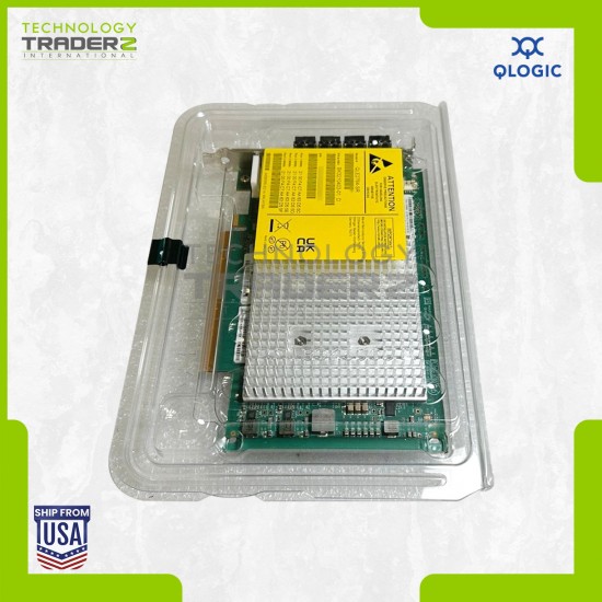 QLE2764-SR Qlogic 4-Port SFP+ 32Gbps PCI E FC Host Bus Network Adapter ***NEW***