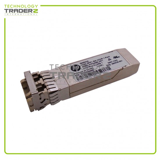 HP QW923A 16GB SFP+Short Wave Bi-Directional SCVR 850NM FC Transceiver 680536-01