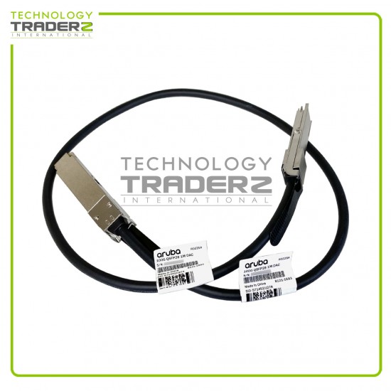 R0Z25A HPE Aruba 100G QSFP28 To QSFP28 1M Direct Attach Copper Cable 8121-1693