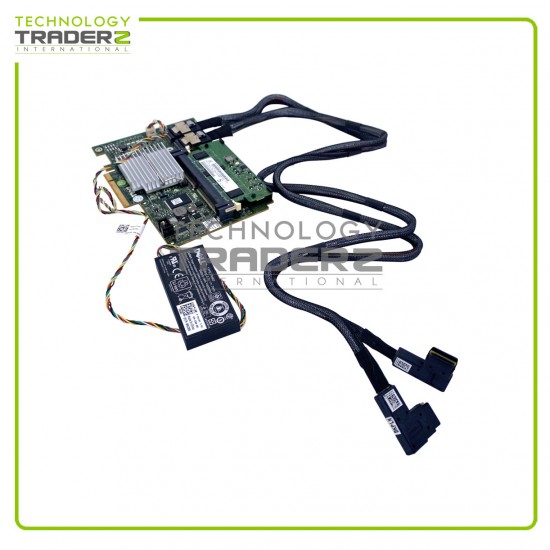 R374M Dell H700 512MB 6Gbps SAS RAID Controller Card W/ 1x Battery 2x Cable