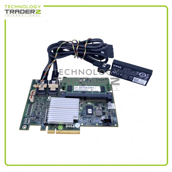 R374M Dell H700 512MB 6Gbps SAS RAID Controller Card W/ 1x Battery 2x Cable