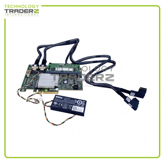 R374M Dell H700 512MB 6Gbps SAS RAID Controller Card W/ 1x Battery 2x Cable