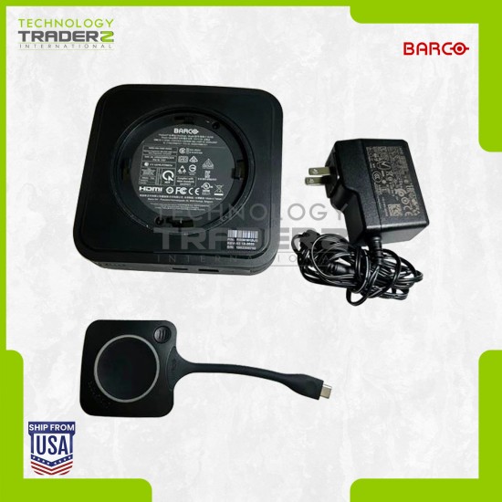 R9861512US Barco ClickShare C3010S Wireless Collaboration System W/ 1x CSBTN004