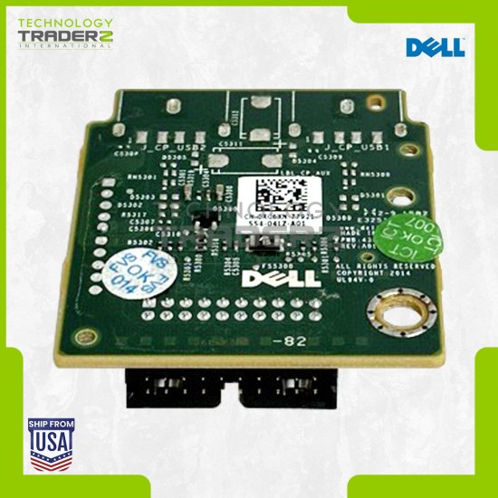 LOT OF 5 RC6XN Dell PowerEdge R730XD VFlash Rear Media Reader 0RC6XN **Pulled**