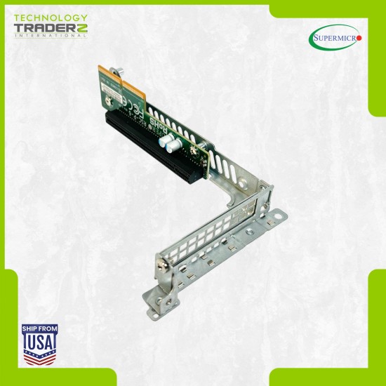 RSC-P-6 SuperMicro PCI-E 4.0 x16 slot 1U TwinPro Riser Card E171522 W/ Bracket