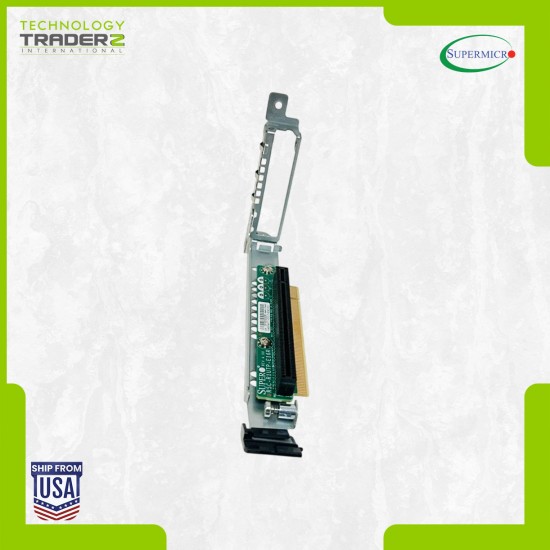 RSC-R1UTP-E16R SuperMicro Passive 1U PCI-E x16 Rev 3 Riser Card W/ Bracket