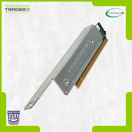 LOT OF 2 RSC-R1UTP-E16R SuperMicro Passive 1U PCI-E x16 Rev 3 Riser Card