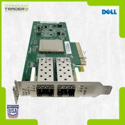 LOT OF 3 RW9KF QLogic QLE2562 8Gb/s FC DP PCI-e HBA 0RW9KF W/ Short Bracket