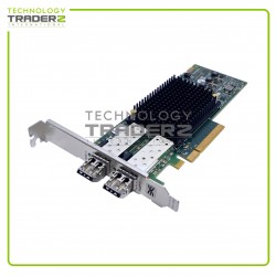 RXNT1 Dell 16Gbps FC SFP+ 2-Port HBA 0RXNT1 W/ 2x AFBR-57F5MZ-ELX & Long Bracket