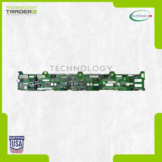 SAS825TQ Supermicro 8-Bay 3.5" SATA SAS Backplane Board **Pulled**