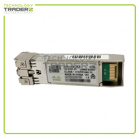  ** SFP-10G-LR-S Cisco 10GBase-LR Single-mode 10km 1310nm SFP+ Transceiver **