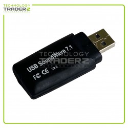 SIIG USB SoundWave 7.1 Channel Virtual Surround Sound USB Audio Adapter