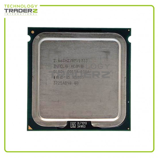 SLAC4 Intel Xeon X5355 Quad-Core 2.66GHz 1333MHz FSB 8MB 120W Processor *Pulled* SLAC4 Intel Xeon X5355 Quad-Core 2.66GHz 1333MHz FSB 8MB 120W Processor *Pulled*