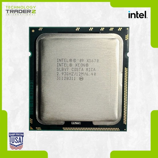 SLBV7 Intel Xeon X5670 6-Core 2.93GHz 12MB 95W Processor ***Pulled***