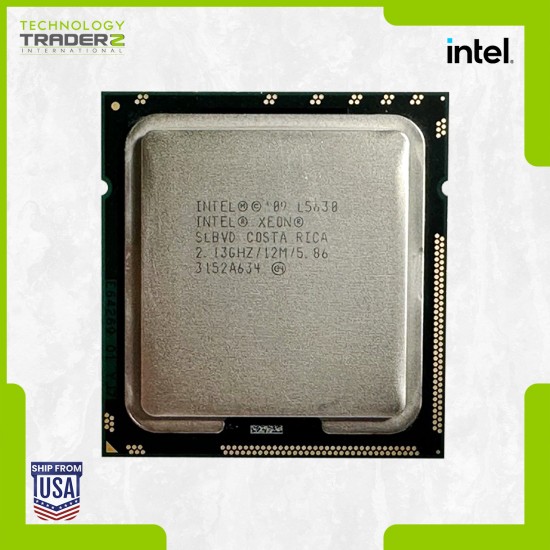 Lot Of 4 SLBVD Intel Xeon L5630 Quad Core 2.13GHz 5.86GT/s 12MB Processor