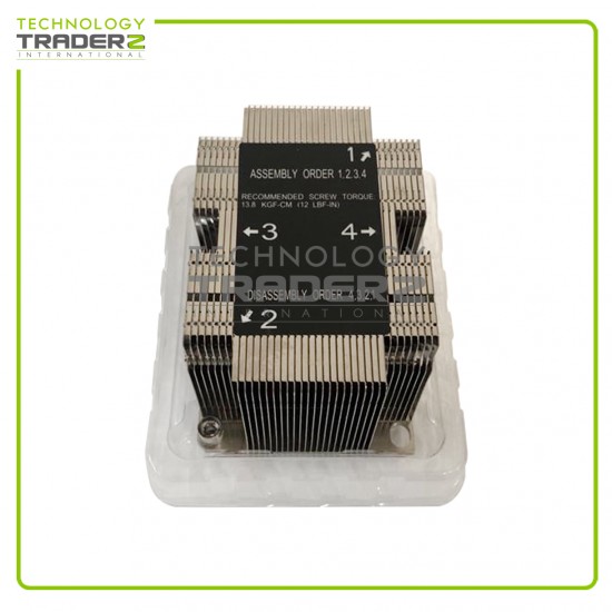 SNK-P0068PS Supermicro 2U Passive CPU Socket LGA3647-0 Heatsink W/ 1x Tray *NEW*