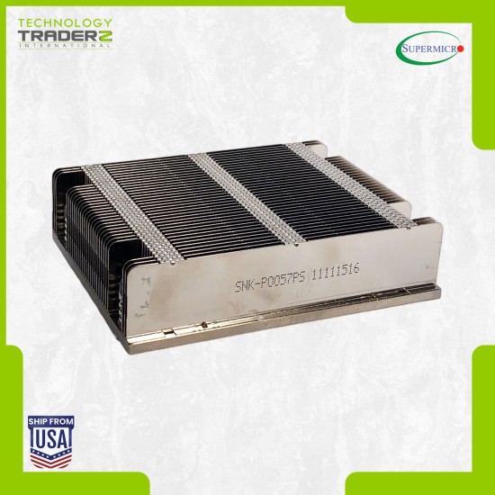 SNK-P0057PS Supermicro 1U High Performance CPU Heatsink **Pulled**