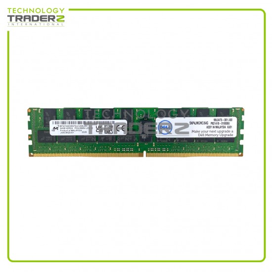 SNP4JMGMC/64G Dell 64GB PC4-21300 DDR4-2666MHz ECC REG Quad Rank Memory Module
