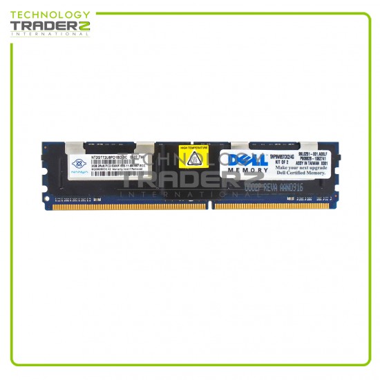 SNP9W657CK2-4G Dell 4GB (2 X 2GB) PC2-5300 DDR2-667MHz ECC Buffered 2Rx8 Memory