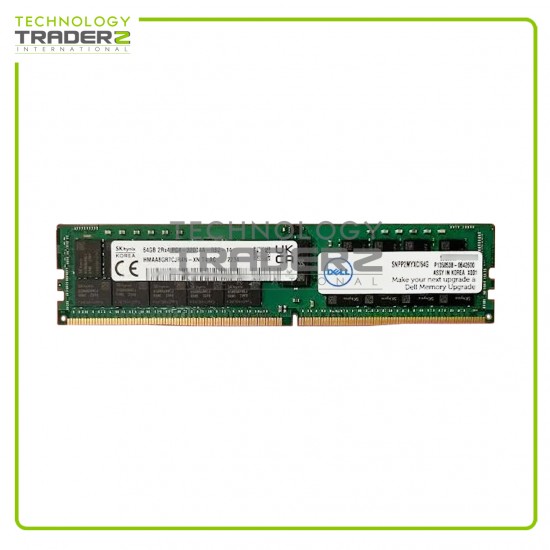 ** SNPP2MYXC-64G Dell 64GB PC4-25600 DDR4-3200MHz ECC Dual Rank Memory Module **