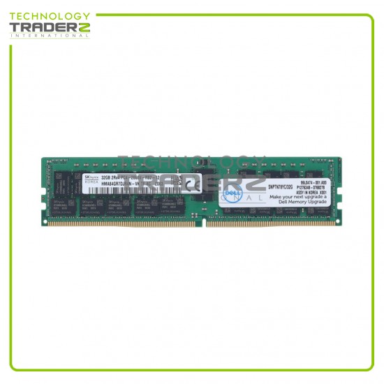 ** SNPTN78YC/32G Dell 32GB PC4-21300 DDR4-2666MHz ECC Dual Rank Memory Module**