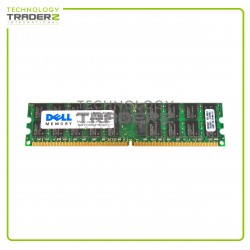 SNPX1564C/4G Dell 4GB PC2-3200 DDR2-400MHz ECC Dual Rank Memory Module *Pulled*