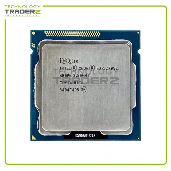 SR0P6 Intel Xeon E3-1270 v2 Quad-Core 3.50GHz 8MB 69W Processor