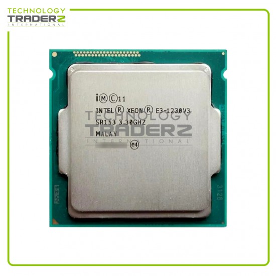 ** SR153 Intel Xeon E3-1230 v3 Quad-Core 3.30GHz 8MB 80W Processor**