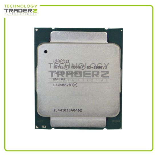 LOT OF 2 SR1XP Intel Xeon E5-2680 V3 12 Core 2.50GHz 30M 120W Processor