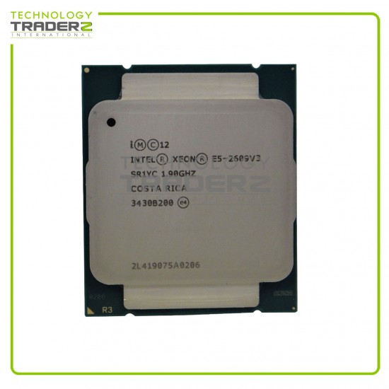 LOT OF 2 SR1YC Intel Xeon E5-2609 V3 6-Core 1.9GHZ 15MB 85W Processor **Pulled**