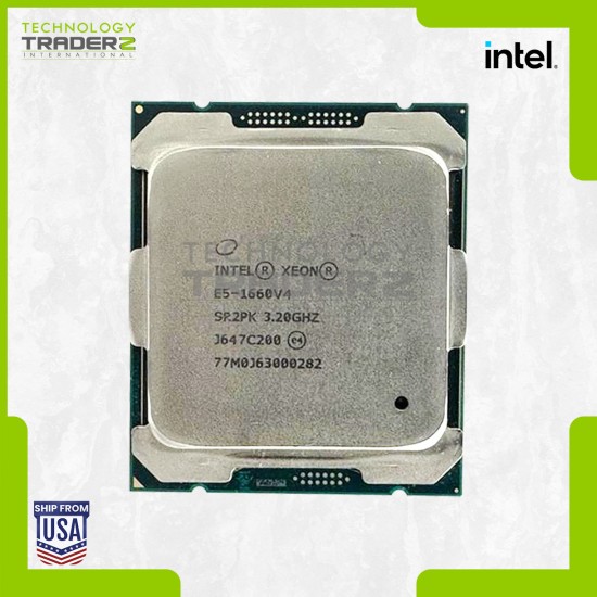SR2PK Intel Xeon 8-Core E5-1660 v4 3.20GHz 20MB 140W Processor **Pulled**