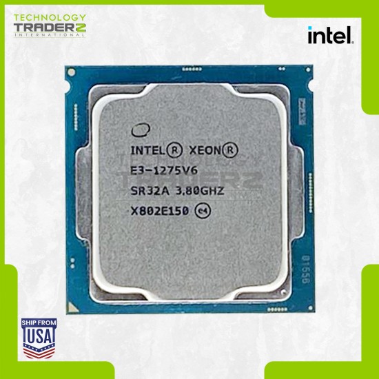 SR32A Intel Xeon E3-1275 v6 3.80GHz Quad-Core 8MB 73W LGA1151 Processor