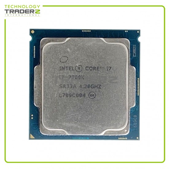 ** SR33A Intel Core i7-7700K Quad-Core 4.20GHz 8MB 91W Processor **