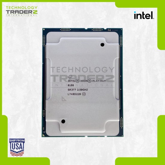 SR377 Intel Xeon Platinum 8180 28-Core 2.50GHz 38.5MB 205W Processor