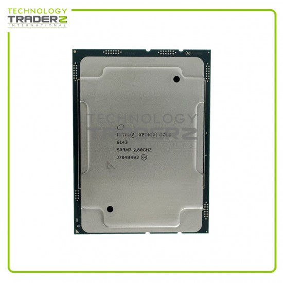 SR3M7 Intel Xeon Gold 6143 16-Core 2.80GHz 22MB 205W Processor **Pulled**