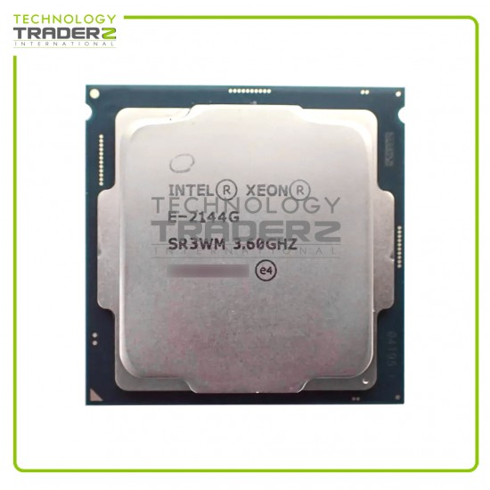 ** SR3WM Intel Xeon E-2144G Quad-Core 3.60GHz 8MB 71W Processor**