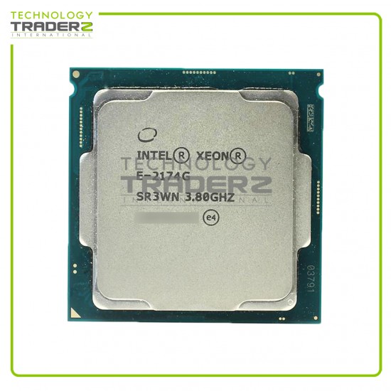 ** SR3WN Intel Xeon E-2174G Quad-Core 3.80GHz 8MB 71W Processor**