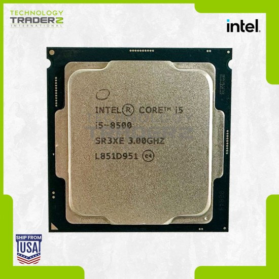 SR3XE Intel Core i5-8500 6-Core 3.00GHz 9MB 65W FCLGA1151 Processor **Pulled**