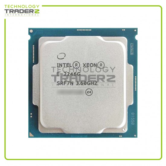 ** SRF7N Intel Xeon E-2246G 6-Core 3.60GHz 12MB 80W FCLGA1151 Processor**