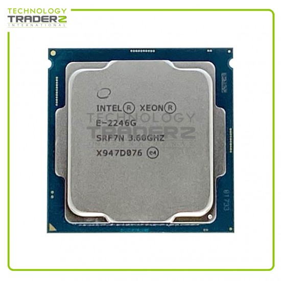 ** SRF7N Intel Xeon E-2246G 6-Core 3.60GHz 12MB 80W FCLGA1151 Processor**