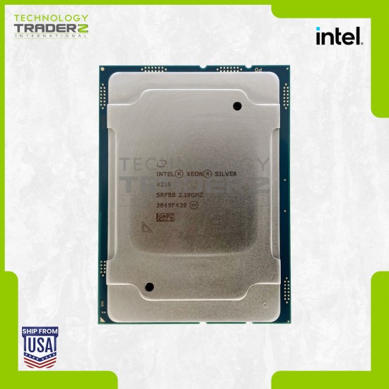 ** SRFBB Intel Xeon Silver 4216 16-Core 2.10GHz 22MB 100W Processor**