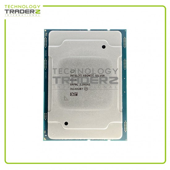 SRFBL Intel Xeon Silver 4210 10-Core 2.20GHz 13.75M 85W FCLGA3647 Processor