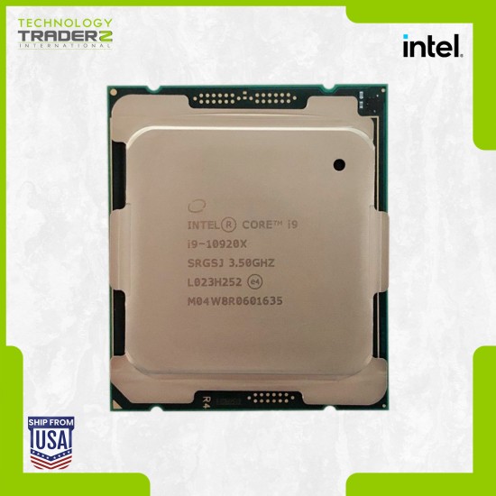 SRGSJ Intel Core i9-10920X 12-Core 3.50GHz 19.25MB 165W Processor **Pulled**