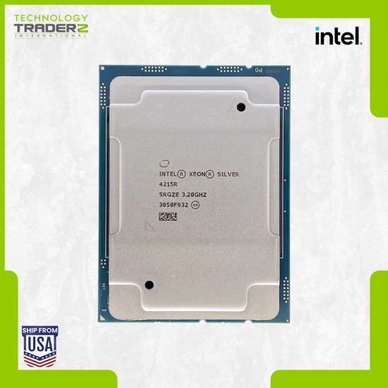 SRGZE Intel Xeon Silver 4215R 3.2GHz 8-Core 11MB 130W FCLGA3647 Processor