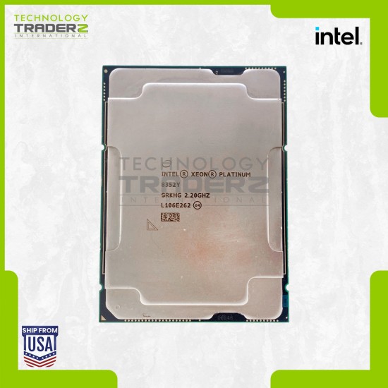 Intel Xeon Platinum SRKHG 8352Y 2.20GHz 32-Core 48MB 205W Processor **Pulled**