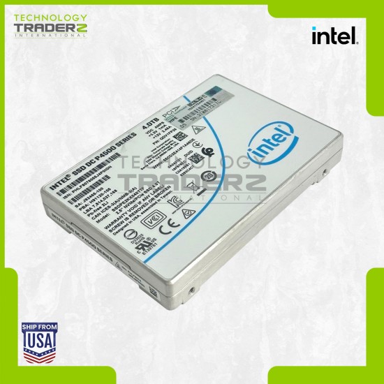 SSDPE2KX040T7F Intel DC P4500 4TB NVME 2.5" PCI-E SSD J92465-100 H91120-105